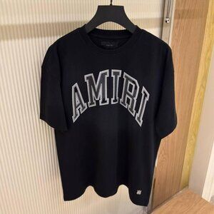 AMIRI MEN NEW SEASON BLACK COLOR T-SHIRT MEDIUM SIZE